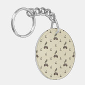 pattern_4_acorn_2アクリル キーホルダー (正面左)