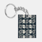 pattern_5_flower_1アクリル キーホルダー (正面左)