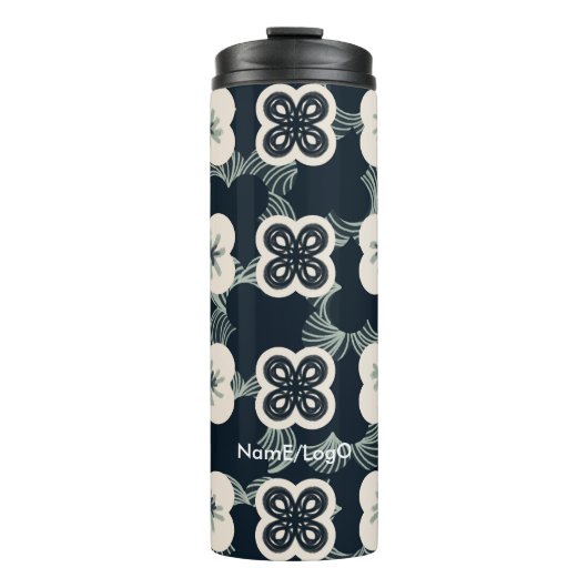 pattern_5_flower_1 タンブラー (正面)