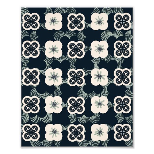 pattern_5_flower_1 フォトプリント            (正面)