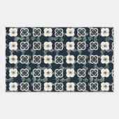 pattern_5_flower_1 長方形シール (正面)