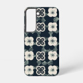 pattern_5_flower_1 samsung galaxyケース (裏面)