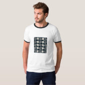 pattern_5_flower_1 tシャツ (正面フル)