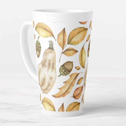 pattern_6 カフェラテマグ (左アングル)