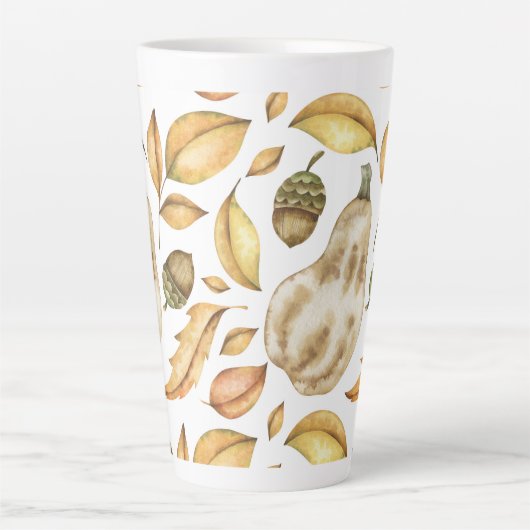 pattern_6 カフェラテマグ (正面)