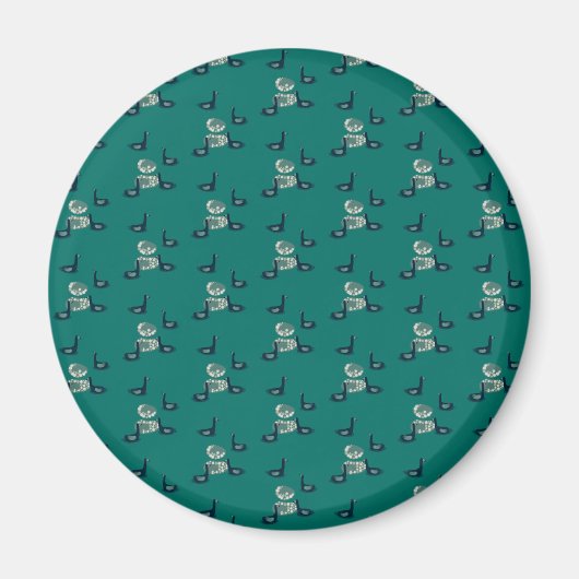 pattern_6_ducks, 少女の友達 マグネット (正面)