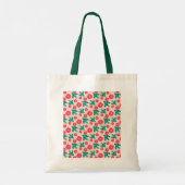 pattern_8_camelliaおよびbird_2 トートバッグ (裏面)