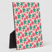 pattern_8_camelliaおよびbird_2 フォトプラーク (側面)
