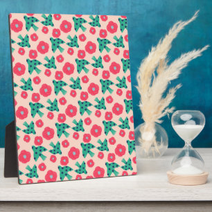 pattern_8_camelliaおよびbird_2 フォトプラーク