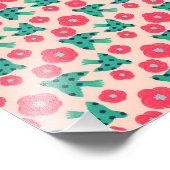 pattern_8_camelliaおよびbird_2 フォトプリント            (角)