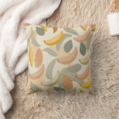 Pattern Abstract Bananas クッション (ブランケット)