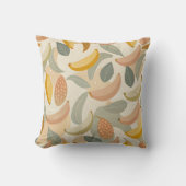 Pattern Abstract Bananas クッション (正面)