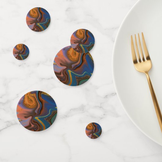 pattern abstract marbled コンフェッティ (グループ)