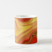 pattern abstract marbled コーヒーマグカップ (中央)