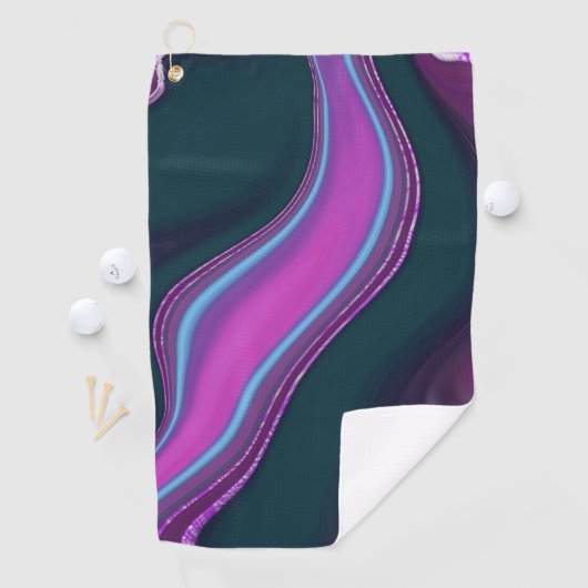 pattern abstract marbled ゴルフタオル (インサイチュ)