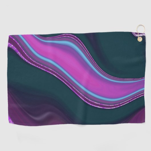 pattern abstract marbled ゴルフタオル (横)