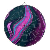 pattern abstract marbled ダーツボード (正面)