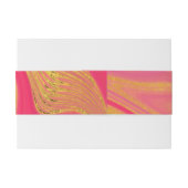 pattern abstract marbled 招待状ベリーバンド (裏面例)