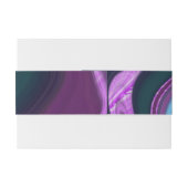 pattern abstract marbled 招待状ベリーバンド (裏面例)