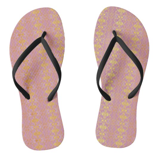 pattern abstract pink ビーチサンダル (ソール)