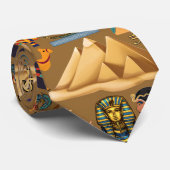 Pattern Ancient Egyptian Hieroglyphic Symbol  ネクタイ (ロール)