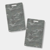 Pattern Artwork Black White Design Geometric Art バッジ (正面＆裏面)