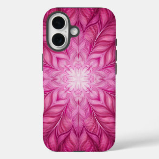 Pattern Batik Pink iPhone 16ケース
