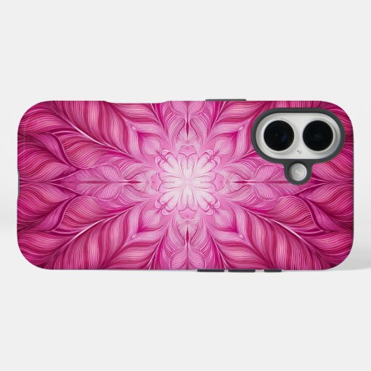 Pattern Batik Pink Case-Mate iPhoneケース (裏面 (横))