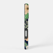 Pattern Beautiful wildflowers iPhone 16ケース (右側面)