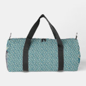 Pattern Blue Camouflage ダッフルバッグ (裏面)