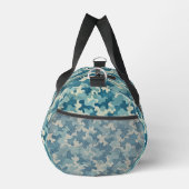 Pattern Blue Camouflage ダッフルバッグ (右)