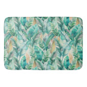 Pattern Boho Bananas Leaves バスマット (正面)