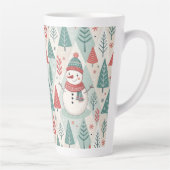 Pattern Christmas Scandinavian カフェラテマグ (右)