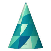 Pattern Colorfullモダンレトロヴィンテージ パーティーハット (左)