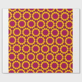 pattern design made by repetition of geometric sha ラッピングペーパー (フラット)