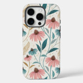 Pattern Echineceas Glitter Case-Mate iPhoneケース (裏面)