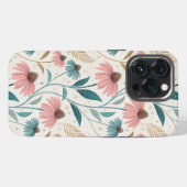 Pattern Echineceas Glitter iPhoneケース (裏面横)