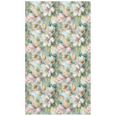 Pattern Elegant Magnolia Flowers テーブルクロス (正面)