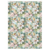Pattern Elegant Magnolia Flowers テーブルクロス (正面)