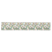 Pattern Elegant Magnolia Flowers ロングテーブルランナー (横)