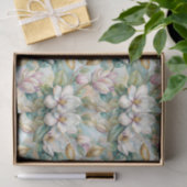 Pattern Elegant Magnolia Flowers 薄葉紙 (ギフト)