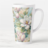 Pattern Elegant Magnolias カフェラテマグ (右)