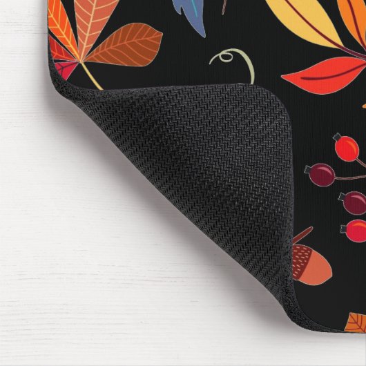 Pattern Fall Mouse Pad マウスパッド (コーナー)