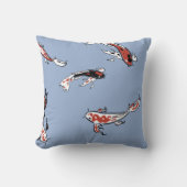 Pattern fish carp koi koi carp クッション (正面)