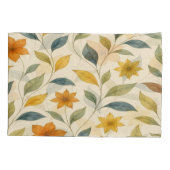 Pattern Floral Aquarelle – Syrell 枕カバー (裏面)
