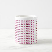 Pattern Flower jGibney The MUSEUM Zazzle Coffee Mu コーヒーマグカップ (中央)