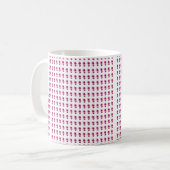 Pattern Flower jGibney The MUSEUM Zazzle Gifts コーヒーマグカップ (正面左)