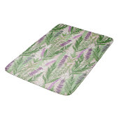 Pattern Fresh Lavender Flowers バスマット (アングル)