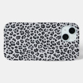 Pattern Gray Leopard Print Case-Mate iPhoneケース (裏面 (横))
