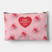 Pattern Happy Valentine`s Day 2023 背景 アクセサリーポーチ (裏面)